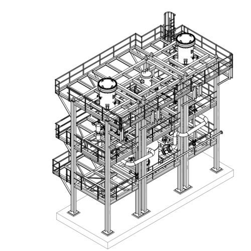 Skid für Erdölchemie - Mott