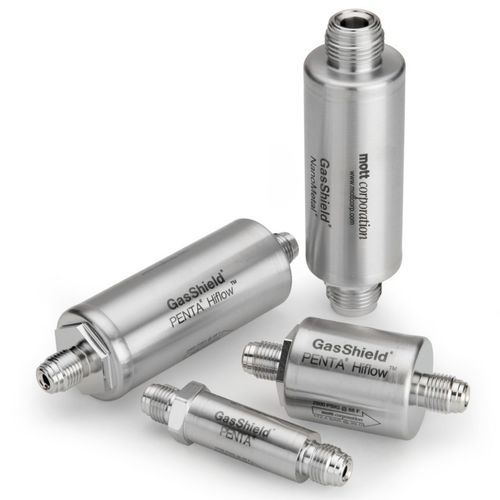 Gasfilter - GasShield® - Mott - Industrie / für korrosive Flüssigkeiten / Hocheffizienz
