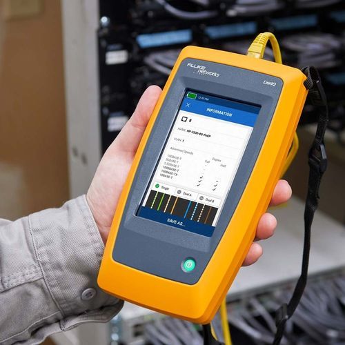 Leistungsfähigkeits-Tester - LinkIQ™ - Fluke Networks - Netzwerk / Kabel / Handgerät