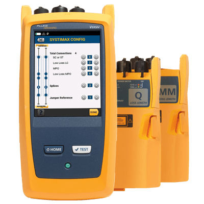 Wattverlust-Tester - CertiFiber® Pro - Fluke Networks - für Kabel / für Industrieanwendungen / Handgerät