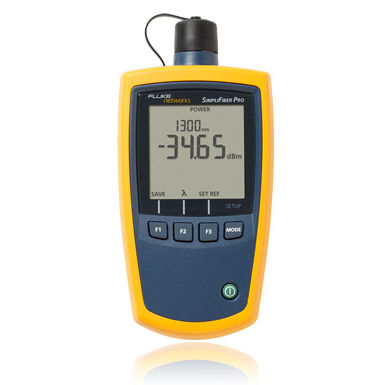 Optisches Leistungsmessgerät - SimpliFiber® Pro - Fluke Networks - digital / tragbar / für Lichtleiter