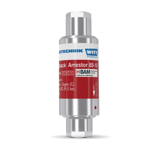 Prozess-Flammenrückschlagventil - RF85-10N/H-ES VCR - WITT-Gasetechnik - Labor / für die chemische Industrie / für die Glasindustrie