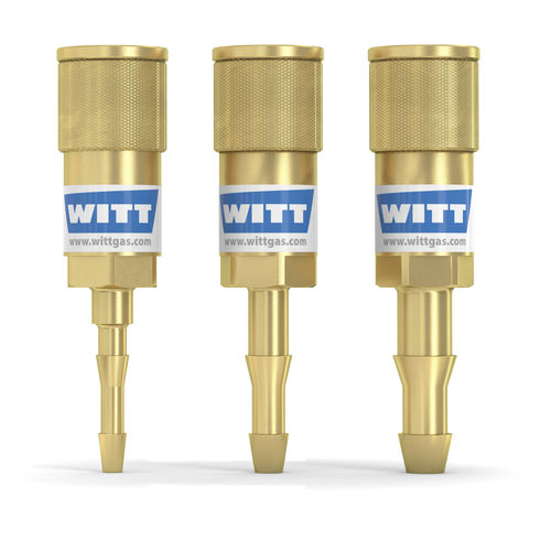 Anschluss für Gas - SK100 series - WITT-Gasetechnik - Einschraub / Schnell / ISO