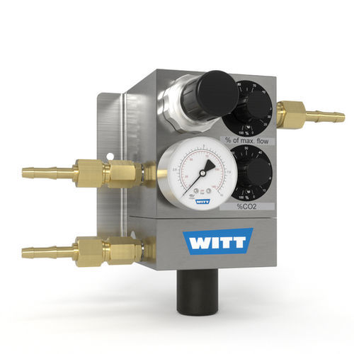 Gasmischer / 2 Kanäle - MM-FLEX - WITT-Gasetechnik - für die Getränkeindustrie / für die Lebensmittelindustrie / für medizinische Anwendung