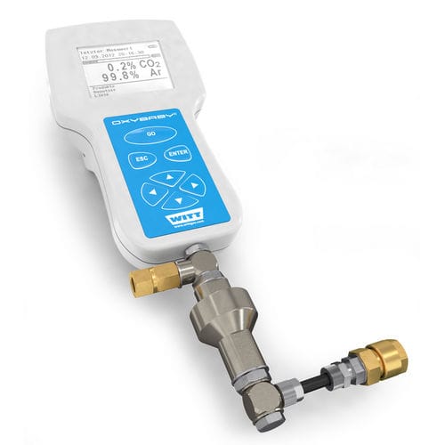 Gasanalysator - OXYBABY® 6.0 P - WITT-Gasetechnik - Überwachung / Konzentration / Handgerät