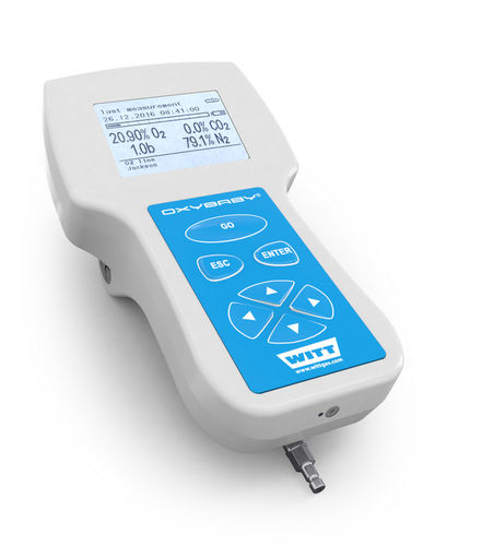 CO2/02-Analysator - OXYBABY® Med - WITT-Gasetechnik - Überwachung / Konzentration / tragbar
