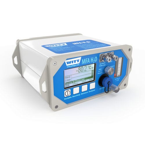 Benchtop-Taupunktmessgerät - MFA H2O - WITT-Gasetechnik - Präzision / robust / mit LCD-Display
