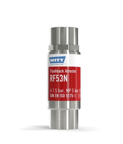 Labor-Flammenrückschlagsicherung - RF53N-ES - WITT-Gasetechnik - für die chemische Industrie / für die Glasindustrie / für Wasserstoff