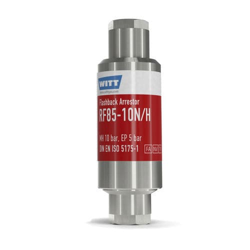Rückschlagklappe-Flammenrückschlagventil - RF85-10N/H-ES - WITT-Gasetechnik - Prozess / Labor / für die chemische Industrie