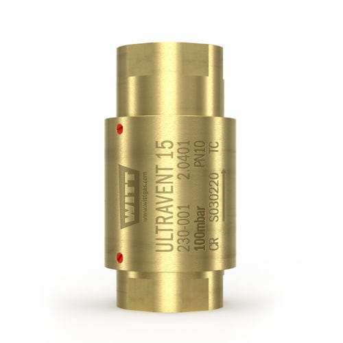 Gassicherheitsventil - ULTRAVENT 15 - WITT-Gasetechnik - G / NPT / DIN