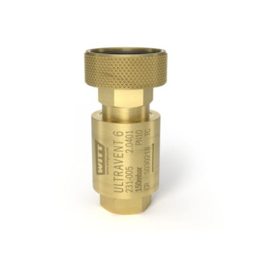 Gasdruckbegrenzungsventil - ULTRAVENT 6 - WITT-Gasetechnik - Niederdruck / regelbar / Differential