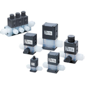 Membranventil - LVC series - SMC PNEUMATIC - pneumatisch gesteuert / Steuerung / für Chemikalien