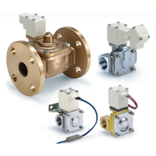 Vorgesteuertes Magnetventil - VXD series - SMC PNEUMATIC - 2-Wege / NC / NO