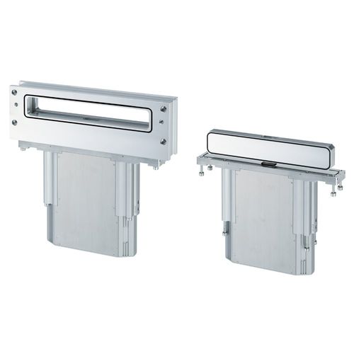 Segmentschütz - XGTP series - SMC PNEUMATIC - manuell / für neutrale Gase / für Wafer