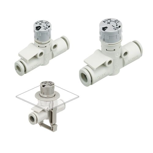 Differenzdruck-Durchflussregler - AS series - SMC PNEUMATIC - pneumatisch / digital