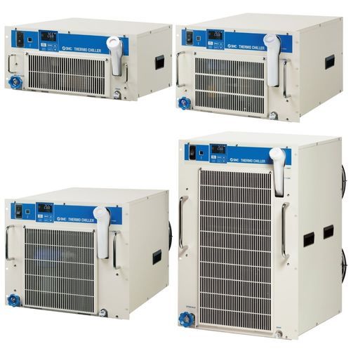 Wasser-Kühler/Erhitzer - HRR series - SMC PNEUMATIC - für Industrieanwendungen / mit Rost / Luftkondensation