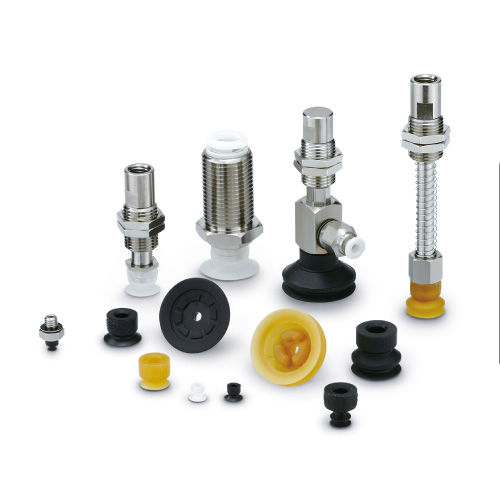 Balg-Vakuumsauger - ZP3 series - SMC PNEUMATIC - flach / für Materialumschlag / Gummi