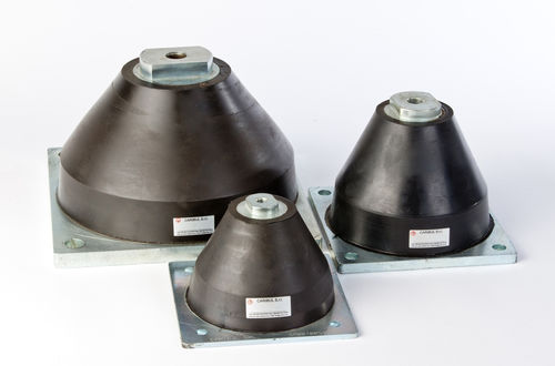 Konische elastische Lagerung - SM - CARIBUL - Gummi / Gewinde