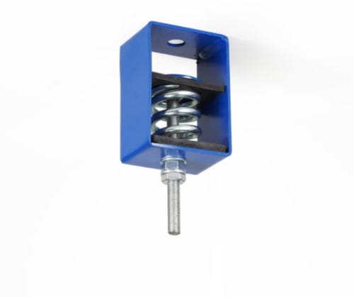 Quadratische elastische Lagerung - ABTRS - CARIBUL - Stahl / aus lackiertem Stahl / Metall