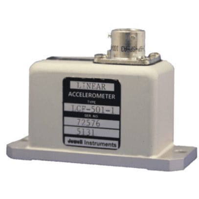 1-Achs-Beschleunigungsmesser - LCF-501-R - Jewell Instruments - gehärtet / Industrie / für die Bahntechnik