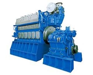 Dieselmotor - 8DKM-28e - Daihatsu Diesel - 8-Zylinder / Turbolader / für Seewasseranwendungen