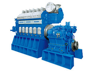 Dieselmotor - 6DKM-26e - Daihatsu Diesel - 6-Zylinder / Turbolader / für Seewasseranwendungen