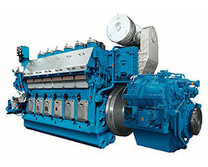 Dieselmotor - 6DCM-32e - Daihatsu Diesel - Mehrzylinder / Turbolader / für Seewasseranwendungen