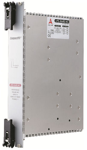 Rack-Stromversorgung - cPS-H640/AC  - ADLINK TECHNOLOGY - AC/AC / compact PCI / redundant