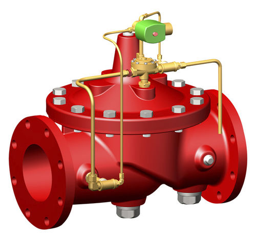 3-Wege-Magnetventil - 3 - 10" | 134-05 - CLA-VAL Automatic Control Valves - NC / NO / Luft