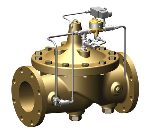 Vorgesteuertes Magnetventil - 134-60 - CLA-VAL Automatic Control Valves - 3-Wege / Luft / Wasser