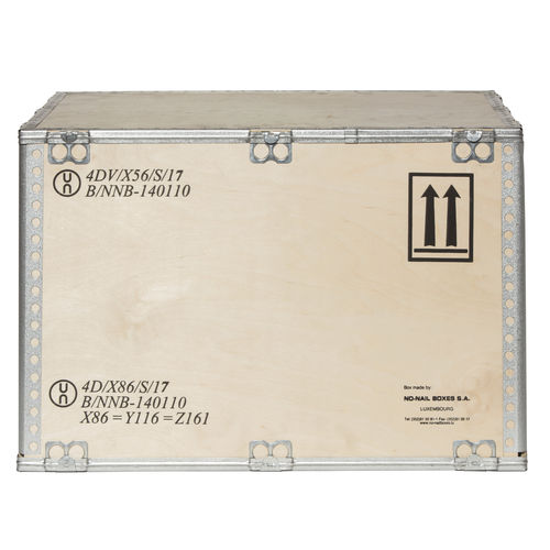 Transportbehälter - ISIBOX 66 DG Series - NO-NAIL BOXES - Sperrholz / Lager / für industrielle Nutzung