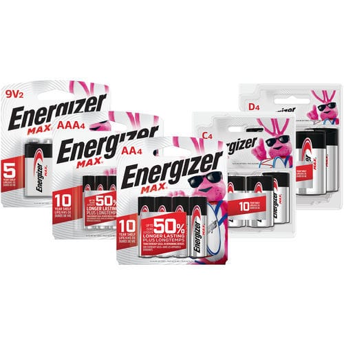 Alkaline Batterie - MAX ® - Energizer Holdings Inc. - AA-Typ / D-Typ / AAA-Typ