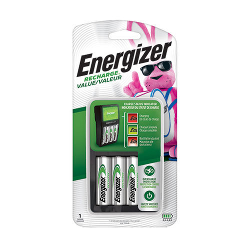 Tragbares Batterieladegerät - CHVCM4 - Energizer Holdings Inc. - NiMH / automatisch