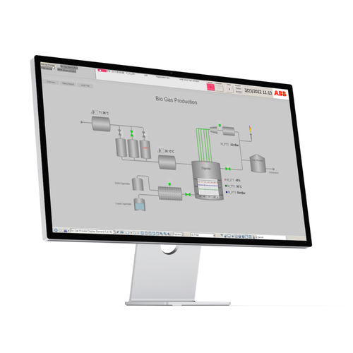HMI mit Touchscreen - ABB Control Systems - mit VESA-Montage / Windows 10 / kompakt