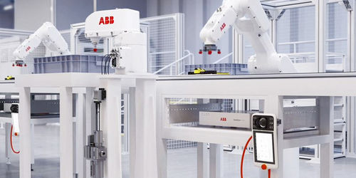 Robotersteuerung mit Touchscreen - OmniCore - ABB Robotics