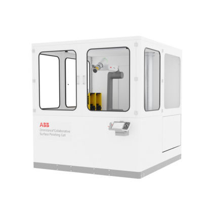 Polier-Roboterzelle - Omnivance &trade; - ABB Robotics - zur Endbearbeitung / für Schleifarbeiten / Entgrat