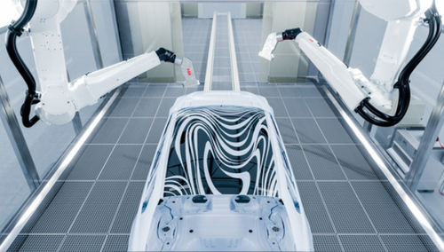 Beschichtungssystem für Automobilanwendungen - Pixelpaint - ABB Robotics - für Flüssigkeiten / automatisch / zur Zurichtung