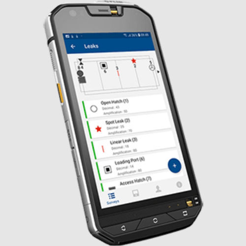 Mobile App / Überwachung - SHERLOGReporter - SDT Ultrasound - Mess / Berichtsmanagement / Inspektion