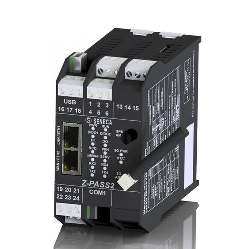 Gateway für Kommunikation - Z-PASS2-RT  - SENECA | AUTOMATION INTERFACES - Industrie / WAN / LAN