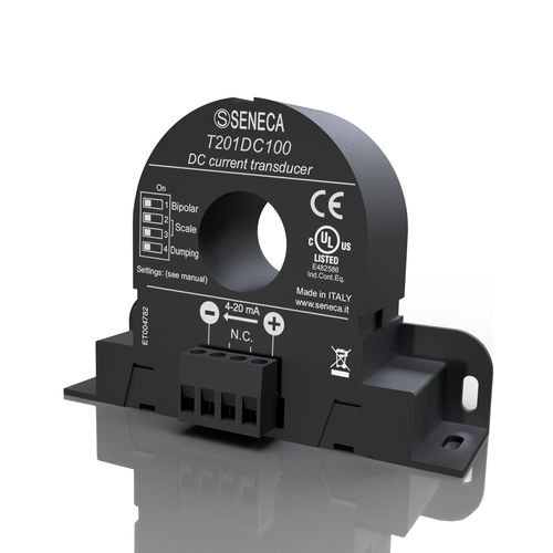Magnetoresistiver Stromwandler - T201DC100 - SENECA | AUTOMATION INTERFACES - für DIN-Schiene / DC / Spannung