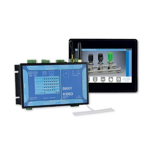 Pumpensteuerung / Füllstands- und Durchsatzmesser - S6001 PC - SENECA | AUTOMATION INTERFACES