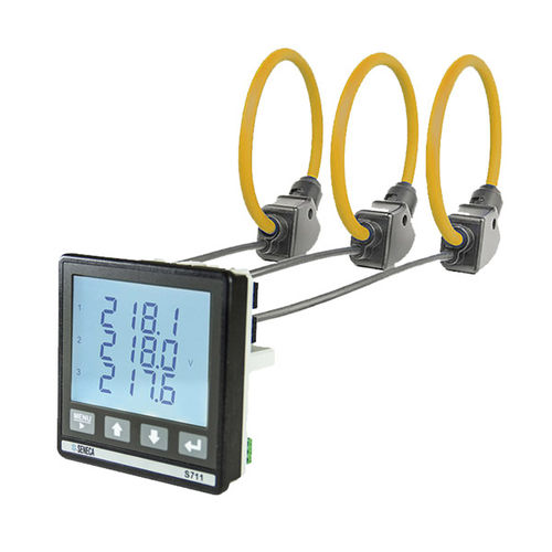 Einbaufähiges Leistungsmessgerät - S711E-ROG series - SENECA | AUTOMATION INTERFACES - dreiphasig / mit Rogowski-Eingängen