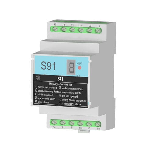 Stromschutzrelais - S91 - SENECA | AUTOMATION INTERFACES - Spannung / Temperatur / für Phasenverlust
