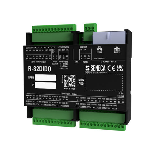 Digitales E/A-Modul - R-32DIDO - SENECA | AUTOMATION INTERFACES - Ethernet / LAN / Modbus RTU