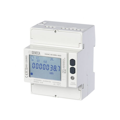 Drehstromzähler - S534-6 - SENECA | AUTOMATION INTERFACES - für DIN-Schiene / mit LCD-Display / 50 Hz