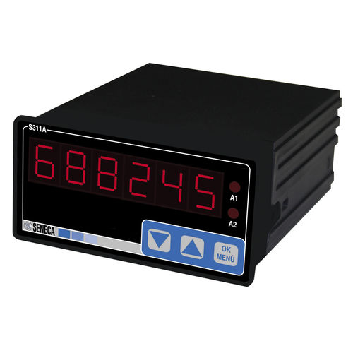 Prozessanzeiger - S311A series - SENECA | AUTOMATION INTERFACES - universell / mit LED-Display / LED