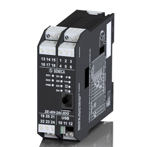 Analoges E/A-Modul - ZE-4DI-2AI-2DO - SENECA | AUTOMATION INTERFACES - digital / Modbus / Ethernet