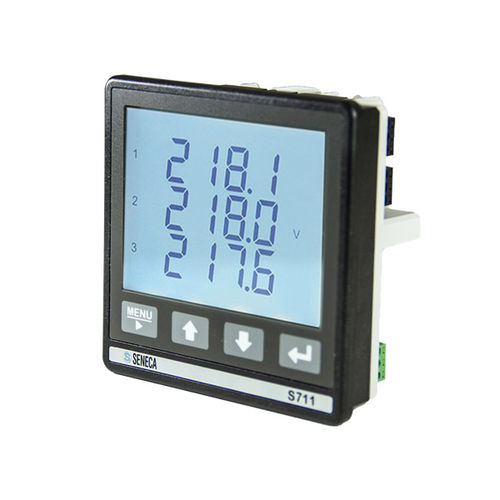 Digitales Leistungsmessgerät - S711E series - SENECA | AUTOMATION INTERFACES - einbaufähig / dreiphasig