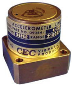 2-achsiger Beschleunigungsmesser - 4-202 - CEC Vibration Products - piezoelektrisch / geringe Empfindlichkeit