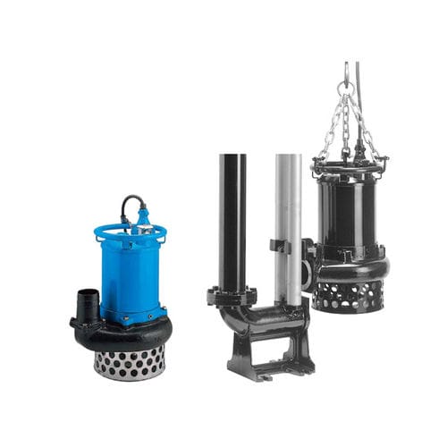Stationäre Betonpumpe - NKZ series - TSURUMI MANUFACTURING CO., LTD. - für Baustelle